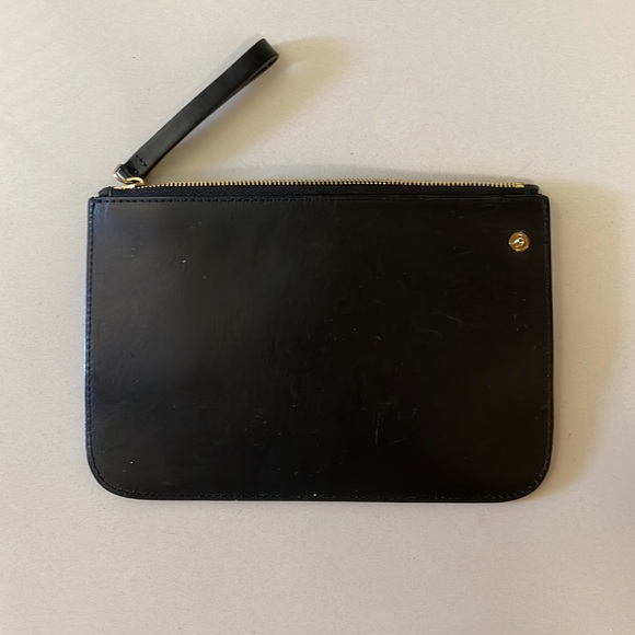 Mansur Gavriel black leather tote bag with red interior - Picture 7 of 17